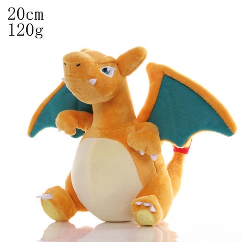 25cm Pikachu Charmander Squirtle Bulbasaur Anime Toys