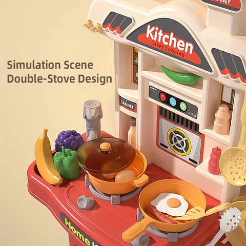 Realistic Pretend Play Cooking Toy for Kids, Chef Play set