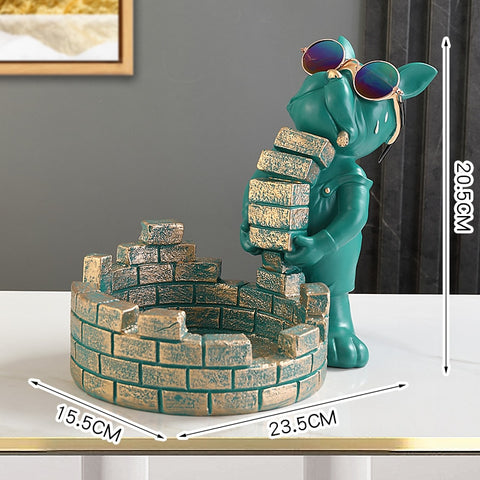 Cool French Bulldog Statue