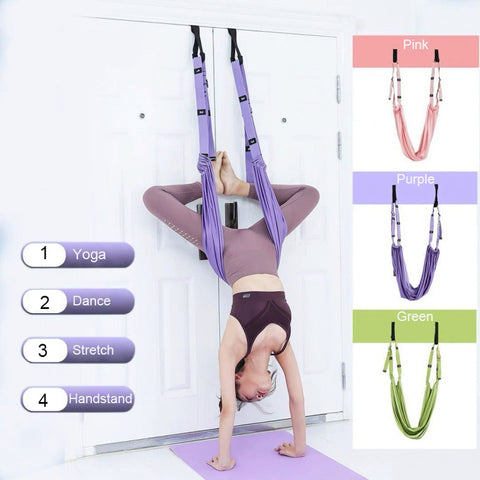 New Adjustable Aerial Yoga Strap Hammock