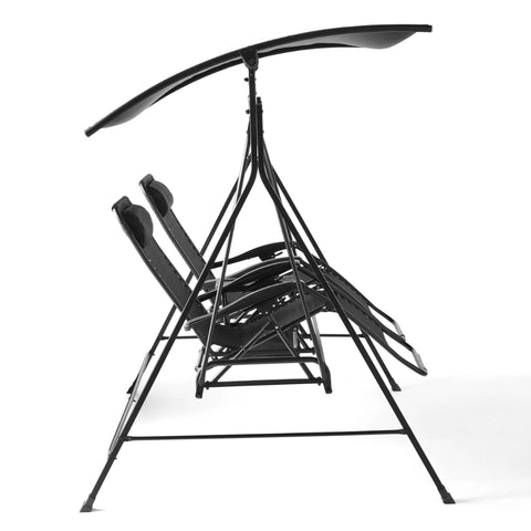 Mainstays Zero-Gravity Steel Porch Swing,