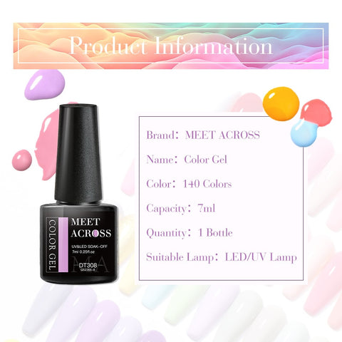 New 7ml Gel Nail Polish