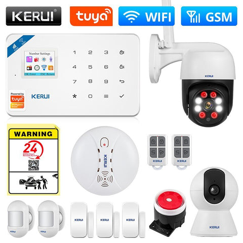 Tuya Smart WIFI GSM Security Alarm