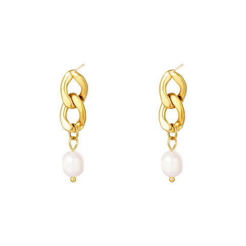 925 Sterling Silver Pearls Earrings