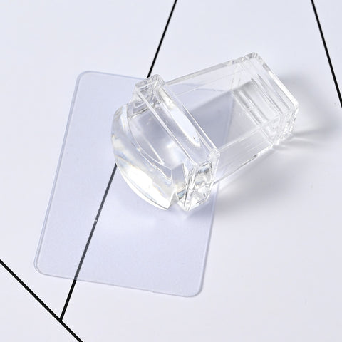4cm(1 Set) Round Jelly Transfer Painting Stamper