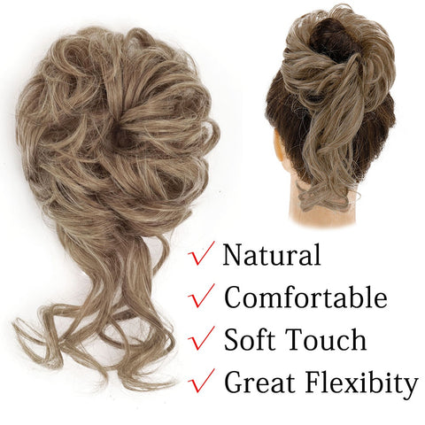 New Synthetic Hair Bun Messy Chignon