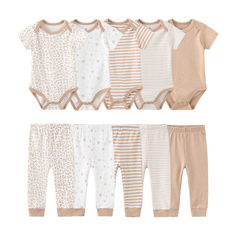 6/9/10PCS Baby Girl Clothes