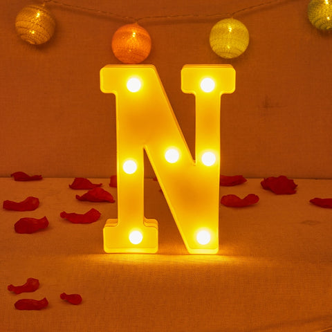 New Alphabet Letter LED Lights