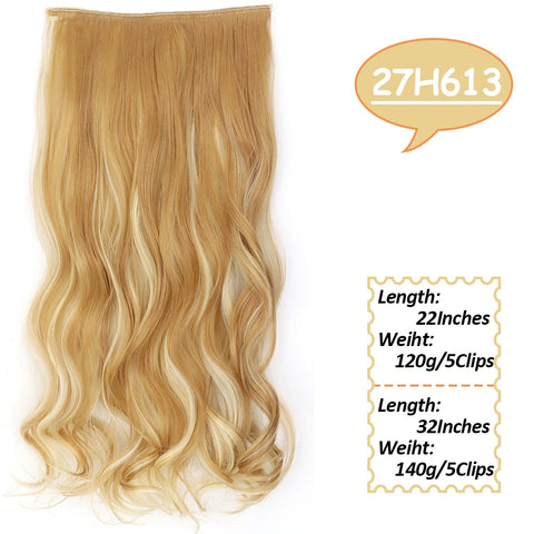 22Inch/32Inch Clip On Hair Extensions