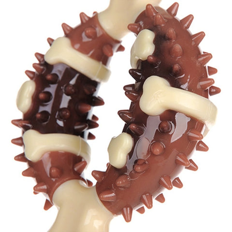 Dog Bone Sharp Teeth Cleaning Chew Toy