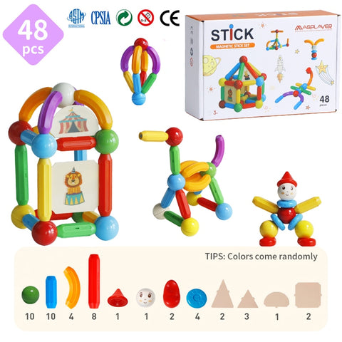 Baby Magnetic Building Blocks Game Toy
