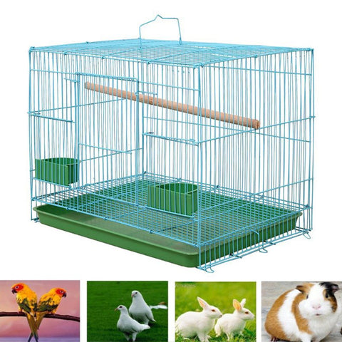 Wire Rectangular Small Cage for Small Birds