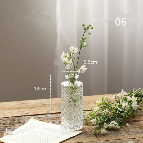 Transparent Glass Vases