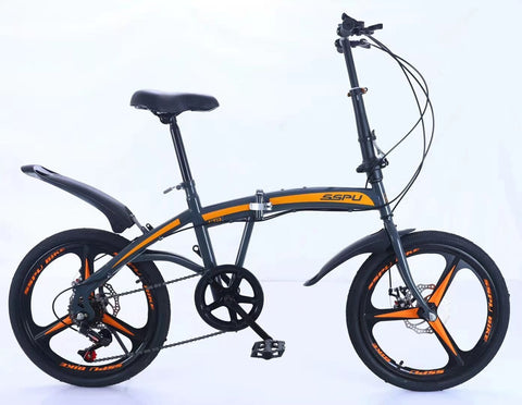 New Double Disc Brake Folding Bicycle