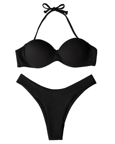 Women Bikini Brazilian Swimsuit Push-up Bra Bikini Set