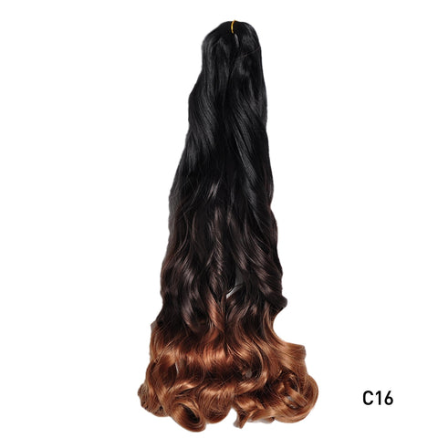 New French Curls Braiding Hair