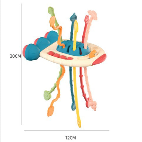 Baby Montessori Pull String Sensory Toys