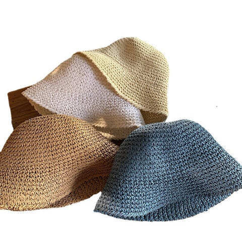 2022 Summer New Folding Straw Hat