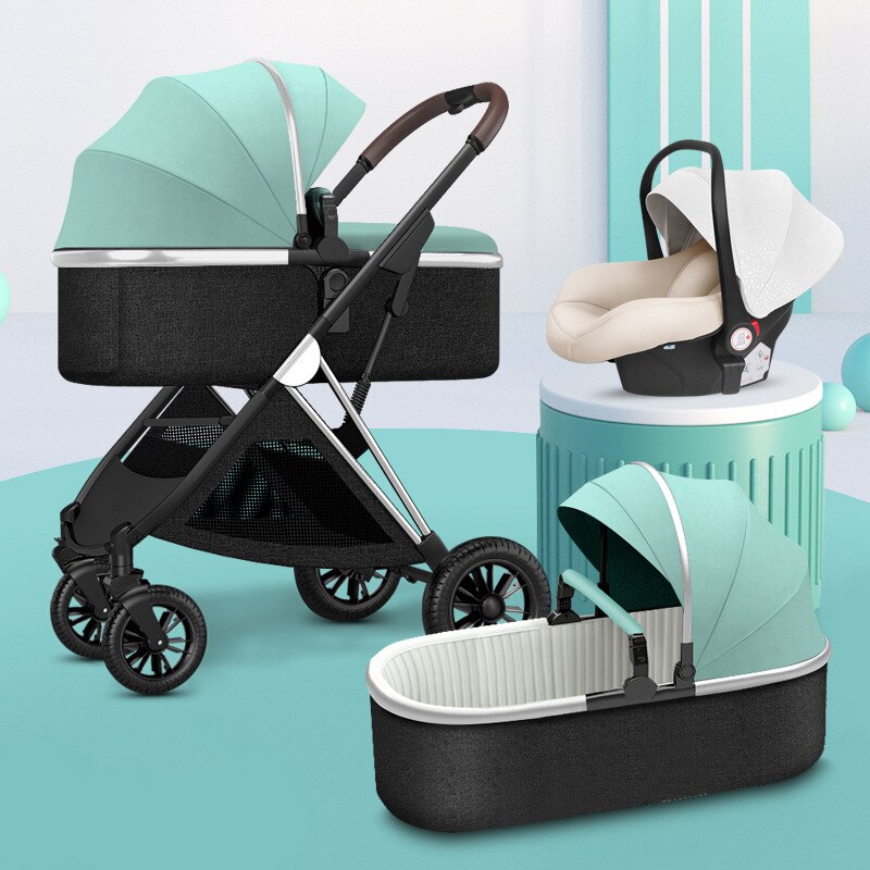 Baby 3 In1  Cariage Travel Stroller