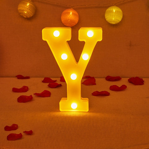 New Alphabet Letter LED Lights