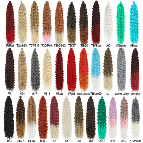 Ariel-Xs Afro Curl Twist Crochet Hair