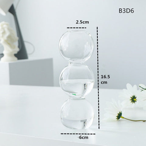 Transparent Glass Vases