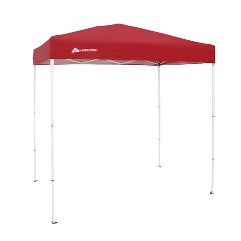 4' x 6' Instant Canopy Outdoor Shade Shelter, Brilliant Red