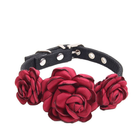 Pet Roses Flower Collar