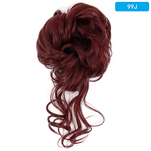 New Synthetic Hair Bun Messy Chignon