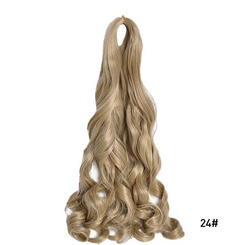 New French Curls Braiding Hair