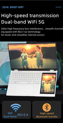 New Arrivals Dual Screen Laptop