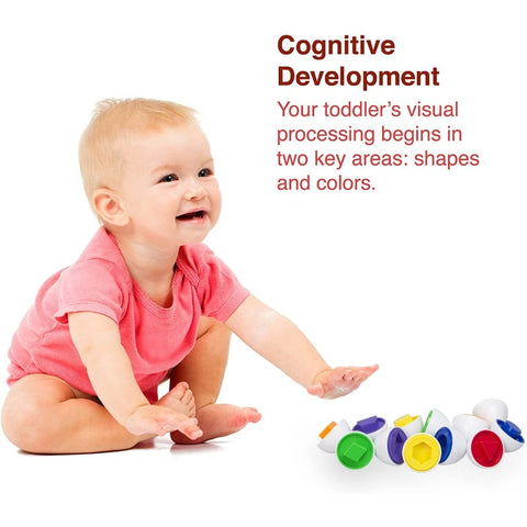 6PCS Color Shape Recognition Toddler Educational Toys