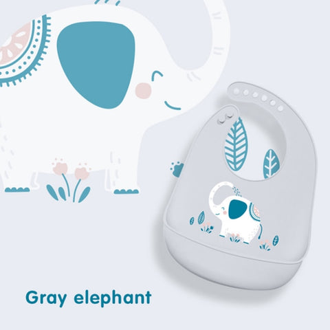 Printed Soft Baby Silicone Bibs