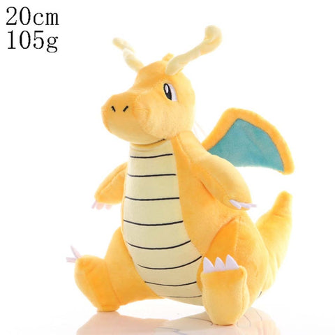 25cm Pikachu Charmander Squirtle Bulbasaur Anime Toys