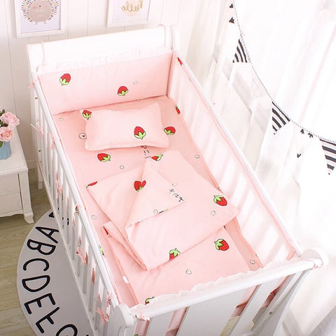 5Pcs/Set Summer Baby Bedding Set