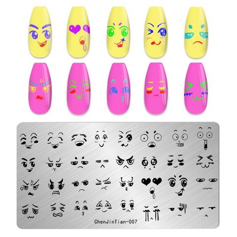 New Nails Art Stencil Stamp Tools