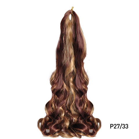 New French Curls Braiding Hair