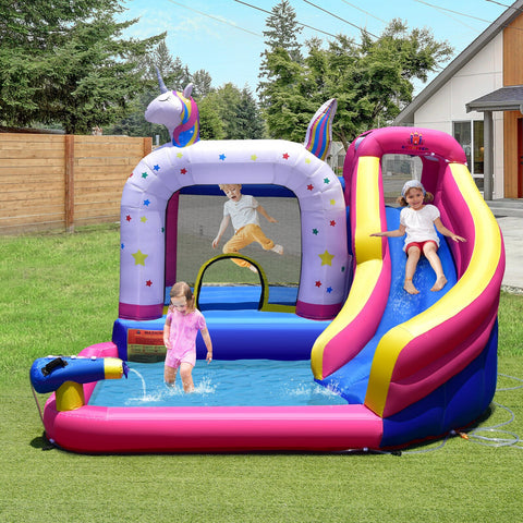 Kids Bounce Castle w/ 480W Air Blower