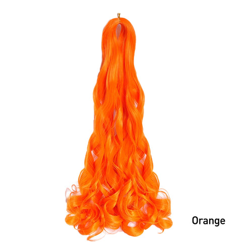 New French Curls Braiding Hair