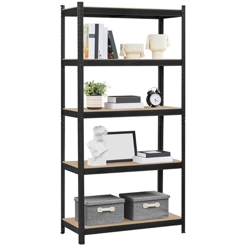 5 Shelf Heavy Duty Metal Adjustable Utility Storage Shelf