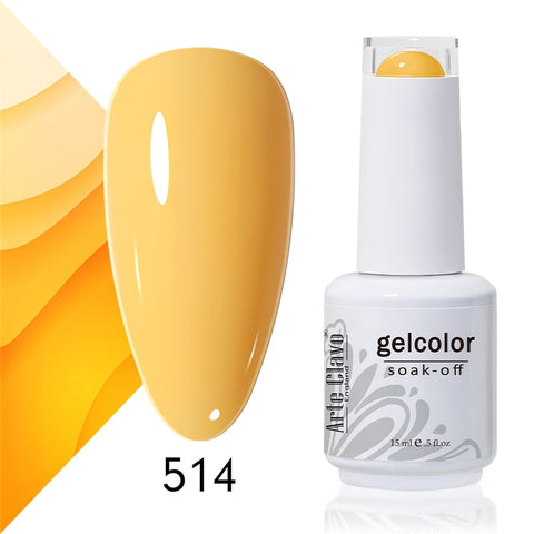 15ml Rose Red Color Series Gel Nail Polish