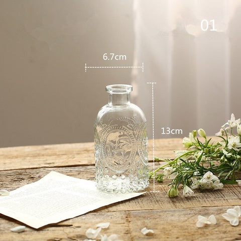 Transparent Glass Vases