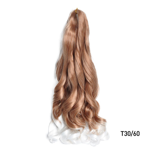 New French Curls Braiding Hair