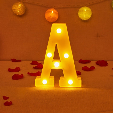 New Alphabet Letter LED Lights