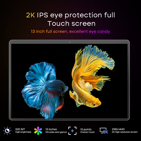 13-inch 2K IPS Touch Screen Laptops