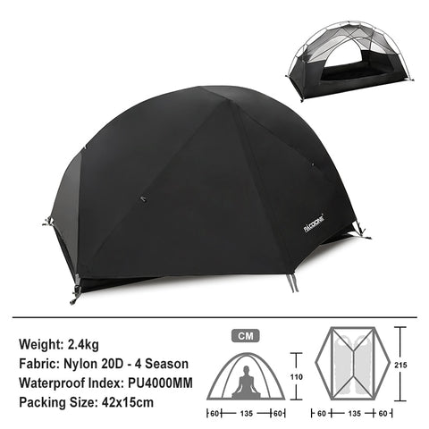 New 20D Nylon Camping Tent