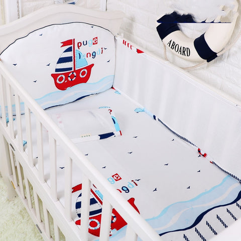 5Pcs/Set Summer Baby Bedding Set