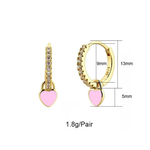 New Women Hoop Dangle Earrings