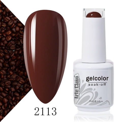 15ml Rose Red Color Series Gel Nail Polish