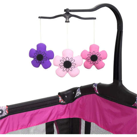 Removable Full-size Bassinet Removable Diaper Stacker with 3 Plush Toys